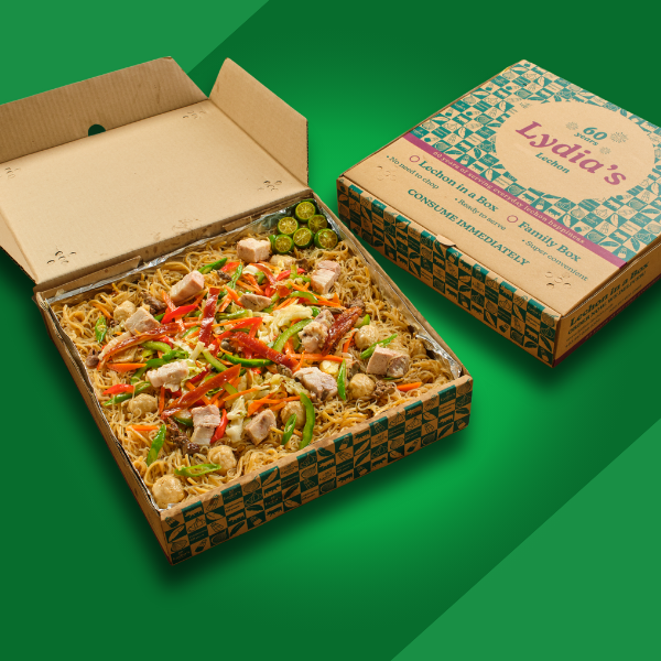 Pancit con Lechon Tray